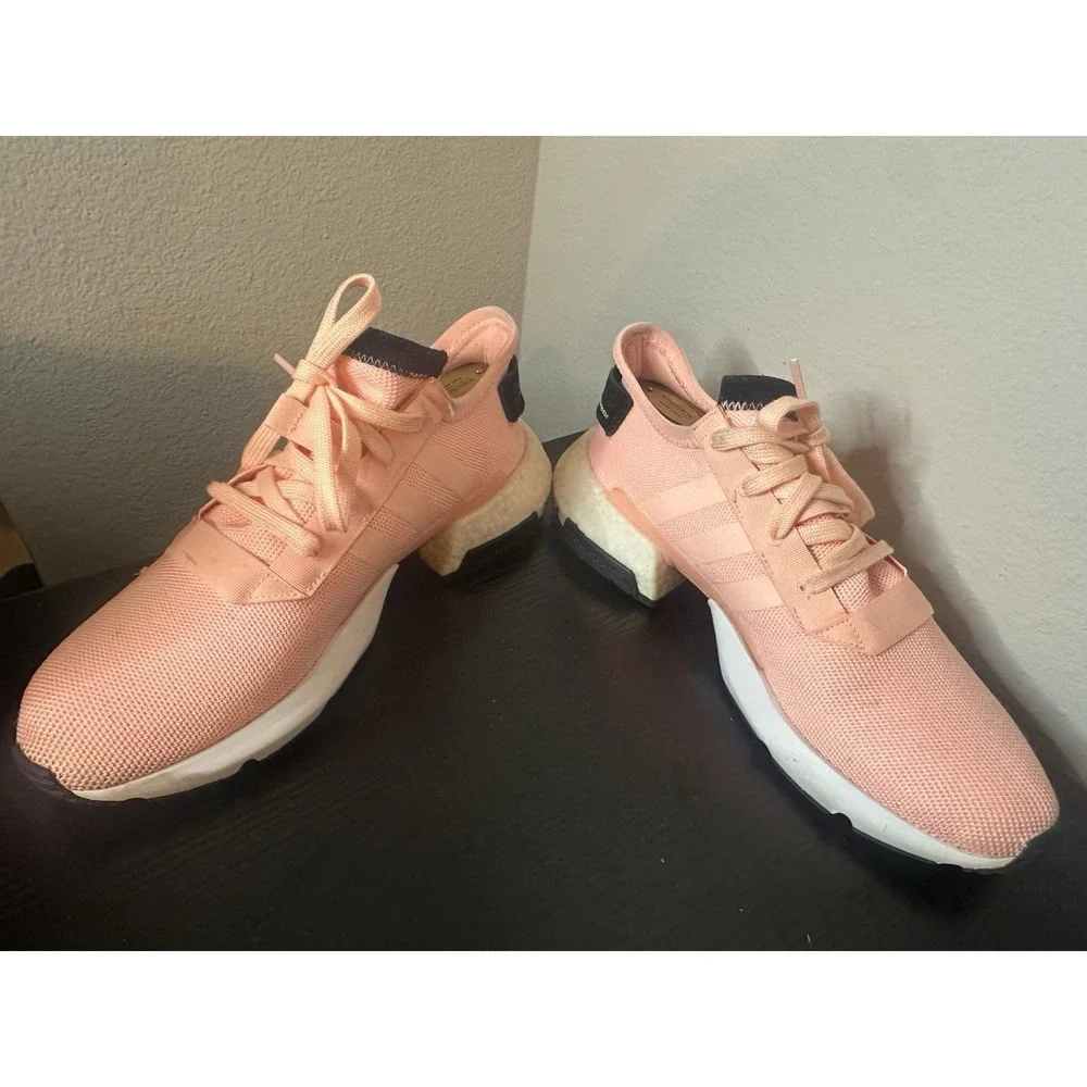 Adidas Originals POD-S3.1 Salmon Pink Athletic‎ Running Shoes B37364 Men's Sz 10